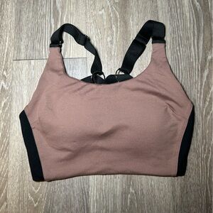 Bombshell Sportswear Tan Sports Bra